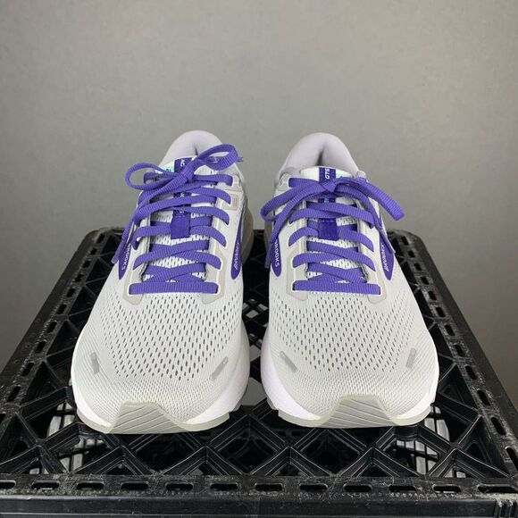 Brooks Adrenaline GTS 22 Running Shoes Gray Womens 9.5 Narrow 2A 1203532A045 - Picture 4 of 12
